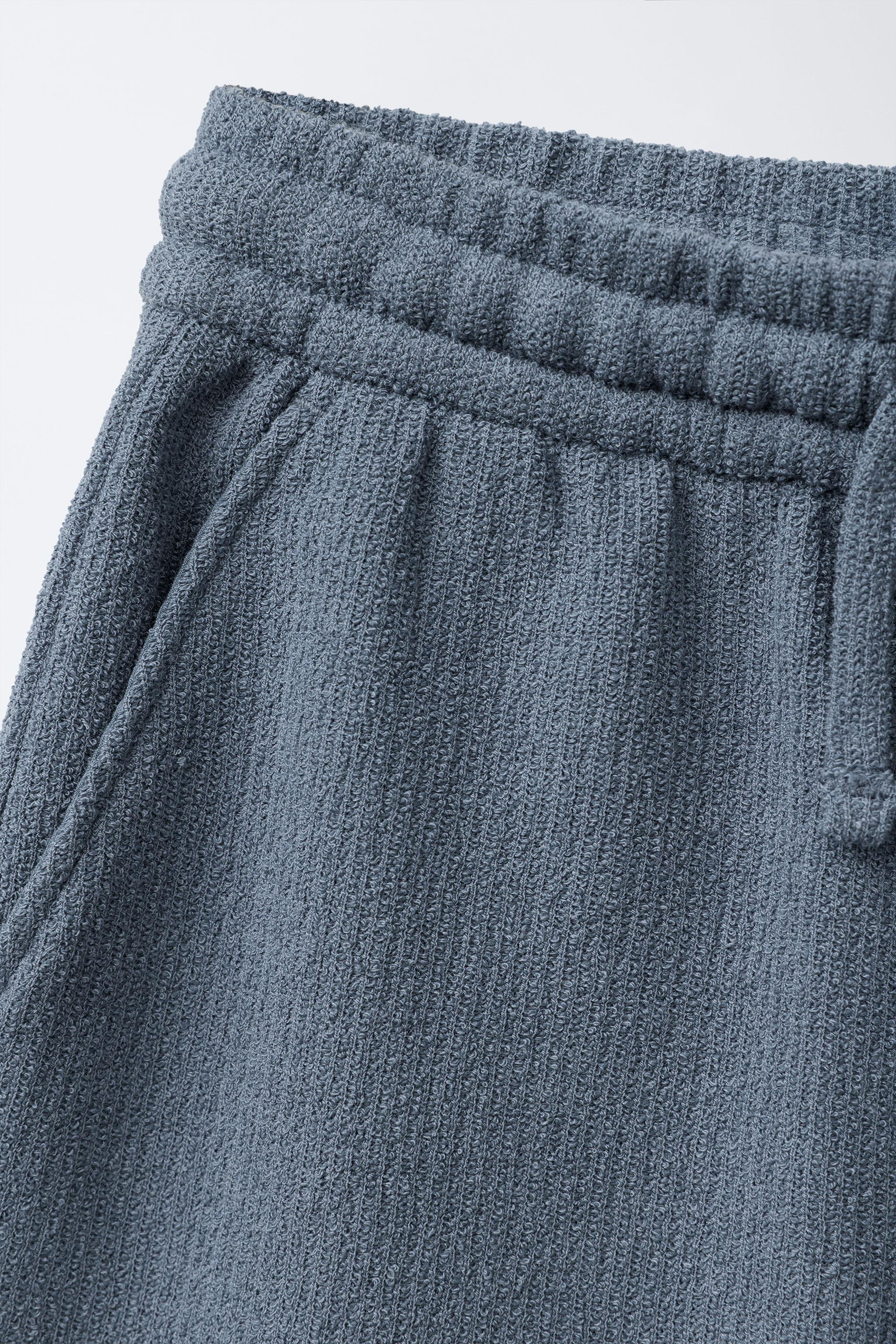 TERRYCLOTH FABRIC SHORTS